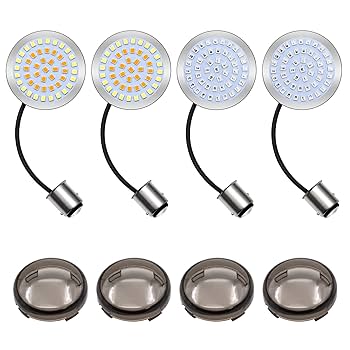 Amazon | Aoling ウインカー LED 電球、ハーレー対応 、12V S25